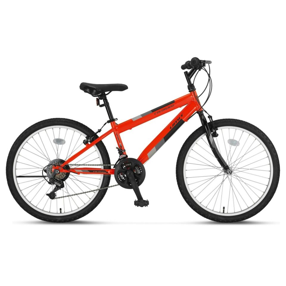 Ümit Colorado 24 Jant Turuncu Dağ Bisikleti 21 Vites | Çelik MTB Bisiklet