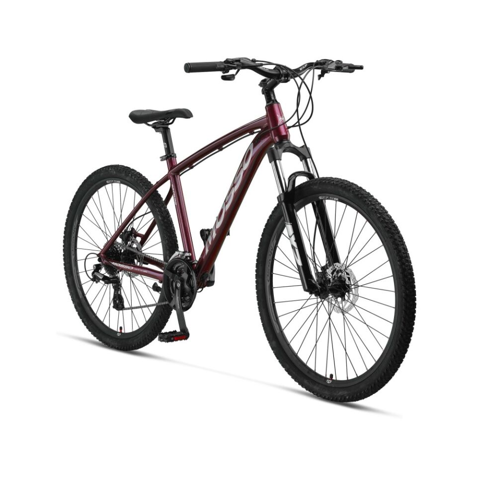 Mosso Raceline 27.5 Jant Kırmızı Dağ Bisikleti 24 Vites | Hidrolik Disk Fren MTB