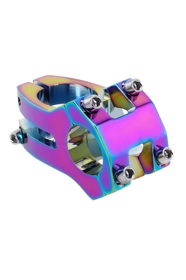 Wake 31.8 mm 45 mm Alüminyum Gidon Boğazı Rainbow