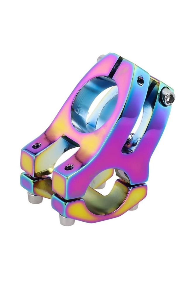 Wake 31.8 mm 45 mm Alüminyum Gidon Boğazı Rainbow