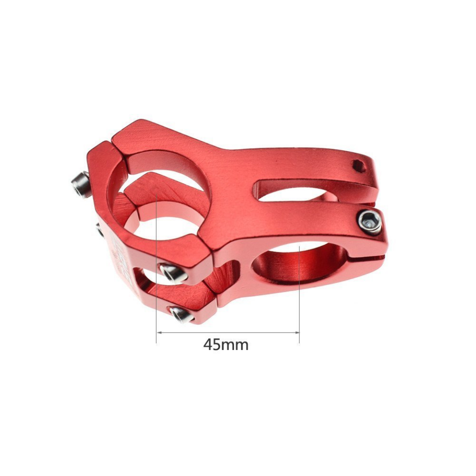 Wake 31.8 mm 45 mm Alüminyum Gidon Boğazı Kırmızı