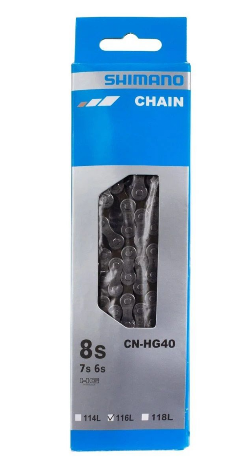 Shimano Zincir CN-HG40 7/8 Vites 116 Bakla