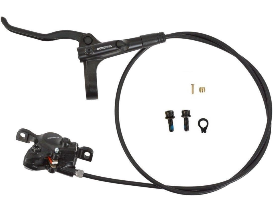 Shimano BL-MT200(L), BR-MT200(F) Sol-Ön 1000mm Hidrolik Fren Seti Shimano BR-MT200 Diskli Fren 1000mm