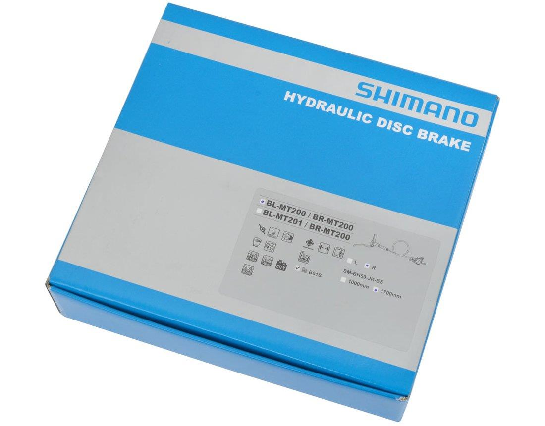 Shimano BL-MT200(R), BR-MT200(R) Sağ-Arka 1700mm Hidrolik Fren Seti
