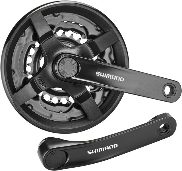 Shimano FC-TY301 Aynakol 3x6x7x8V Siyah 42x34x24T 150mm (24 jantlar için)