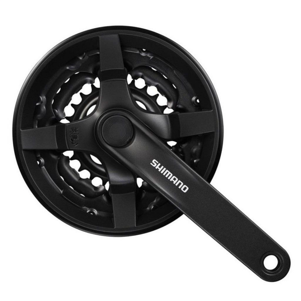 Shimano FC-TY301 Aynakol 3x6x7x8V Siyah 42x34x24T 150mm (24 jantlar için)