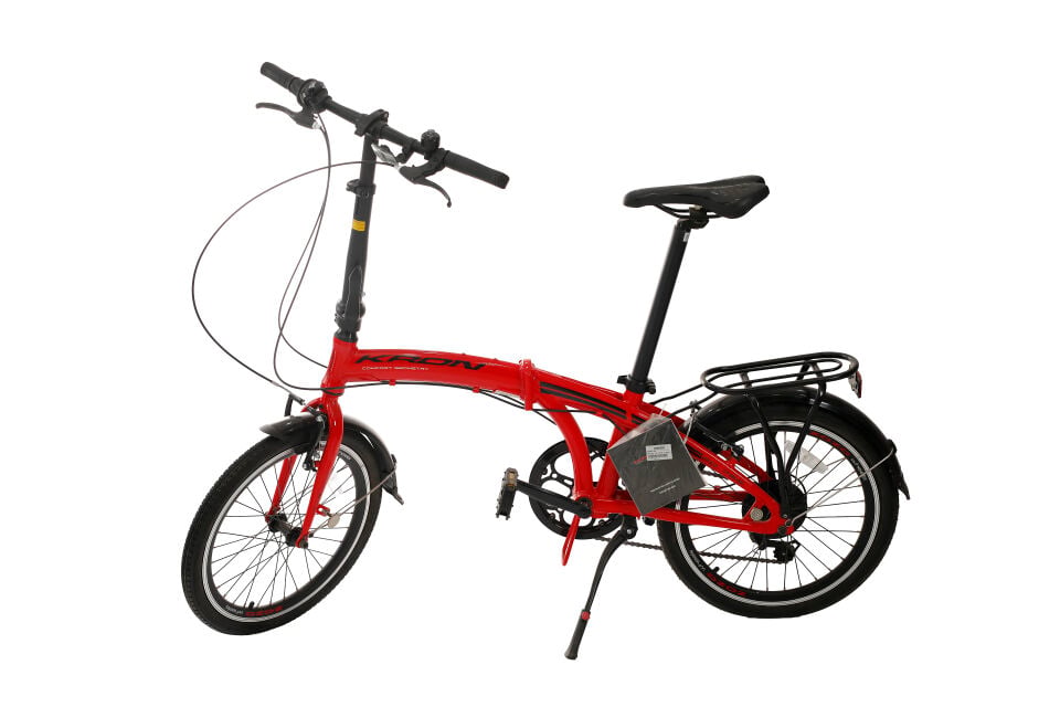 Kron FD 750 20 Jant Katlanır Bisiklet Kırmızı