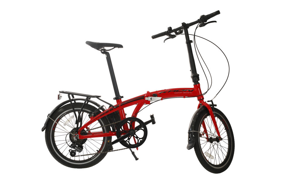 Kron FD 750 20 Jant Katlanır Bisiklet Kırmızı