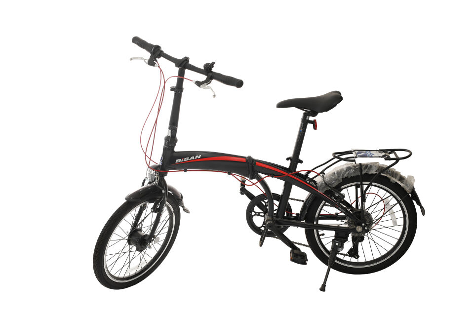 Bisan FX 3500 20 Jant Katlanır Bisiklet Siyah Kırmızı