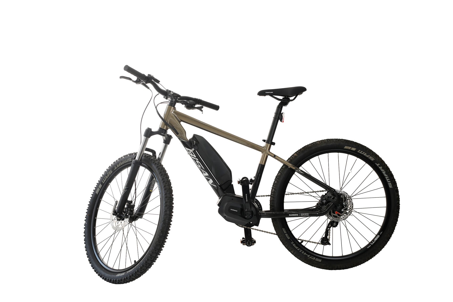 Bisan Arrow E-MTB 24 Jant 9 Vites Elektrikli Dağ Bisikleti Metalik Bej