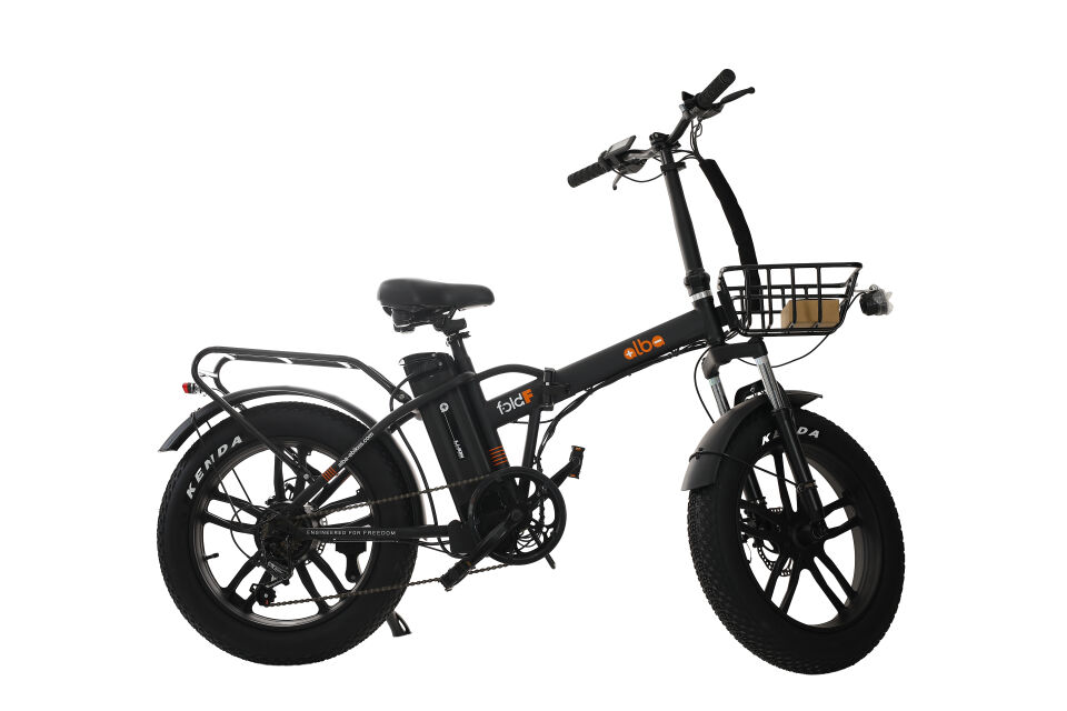 Alba Fold F Standard 48V 13Ah Katlanır Elektrikli Bisiklet Siyah
