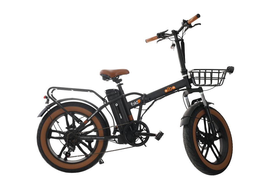 Alba Fold F Premium 20 Jant 48V 13Ah Katlanır Elektrikli Bisiklet Siyah