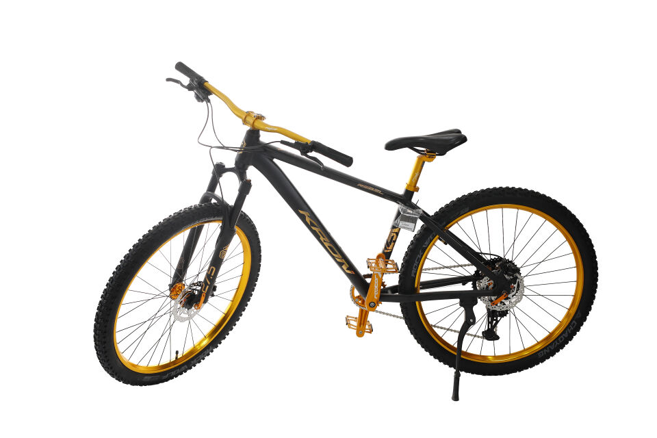 Kron Rebel 27.5 Jant Dağ Bisikleti Mat Siyah Parlak Gold
