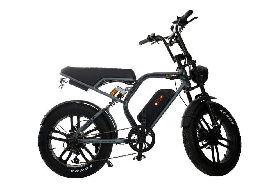 Alba Motobike 20 Jant 48V 15Ah Elektrikli Bisiklet Gri