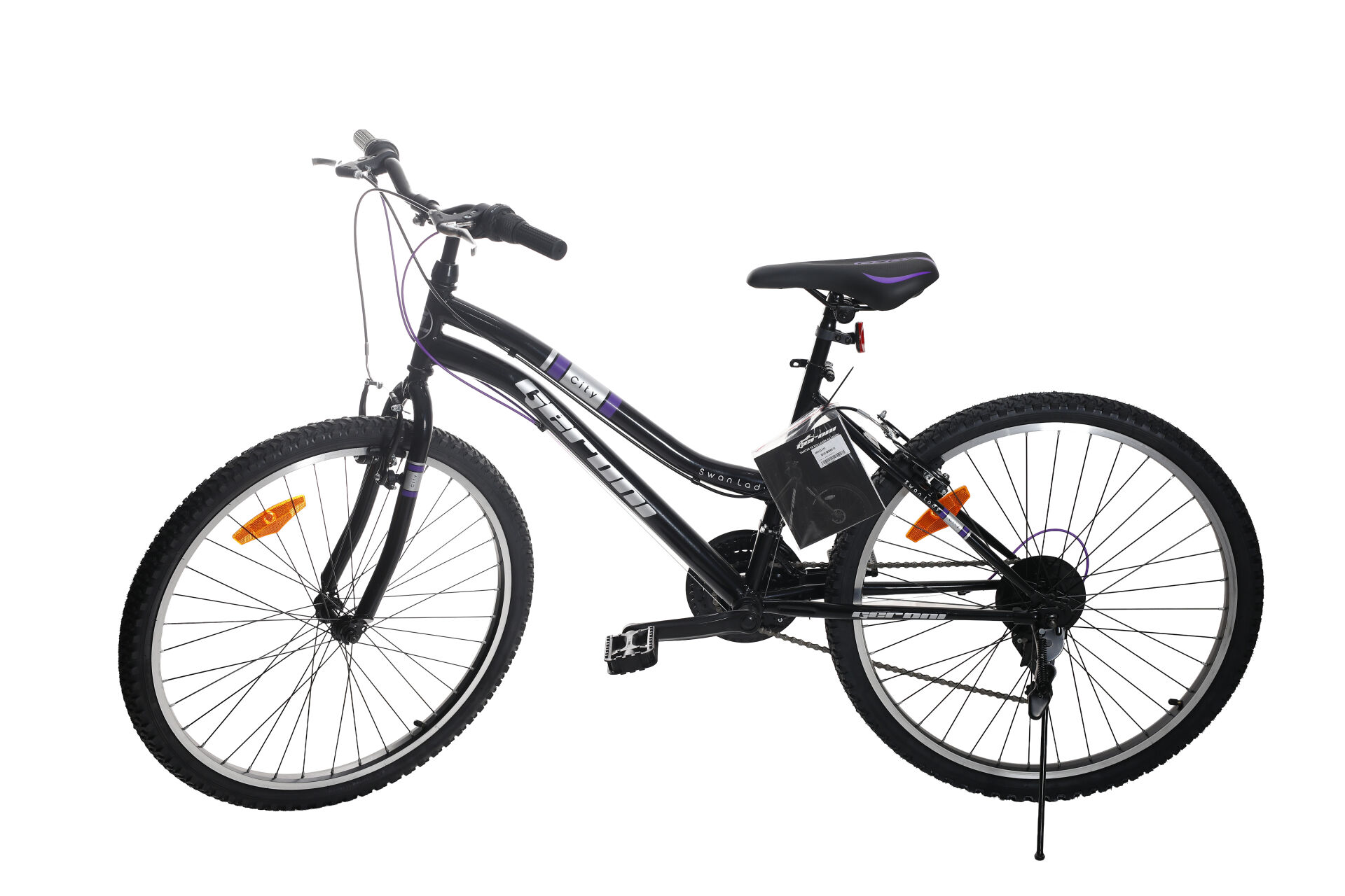 Kron Swan Lady 24 Jant Şehir Bisikleti Siyah
