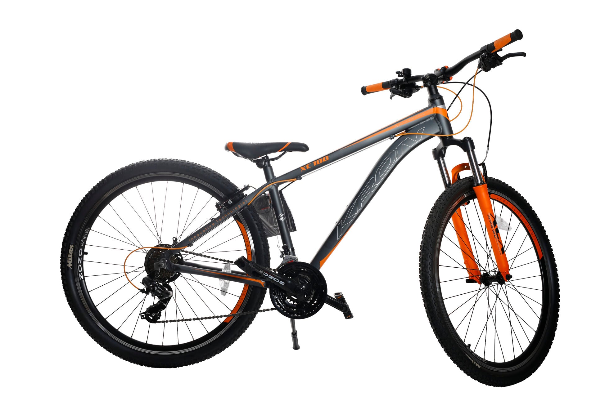 Kron XC 100 27.5 Jant Dağ Bisikleti Gri Turuncu