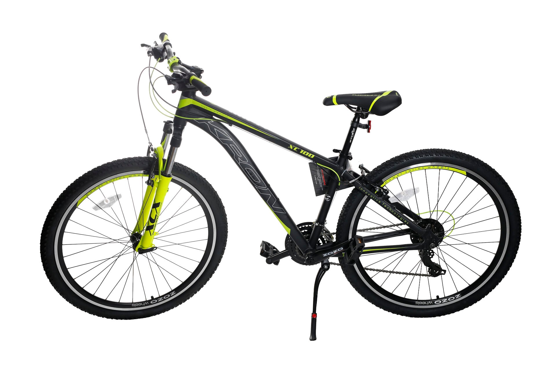 Kron XC 100 27.5 Jant Dağ Bisikleti Siyah Yeşil