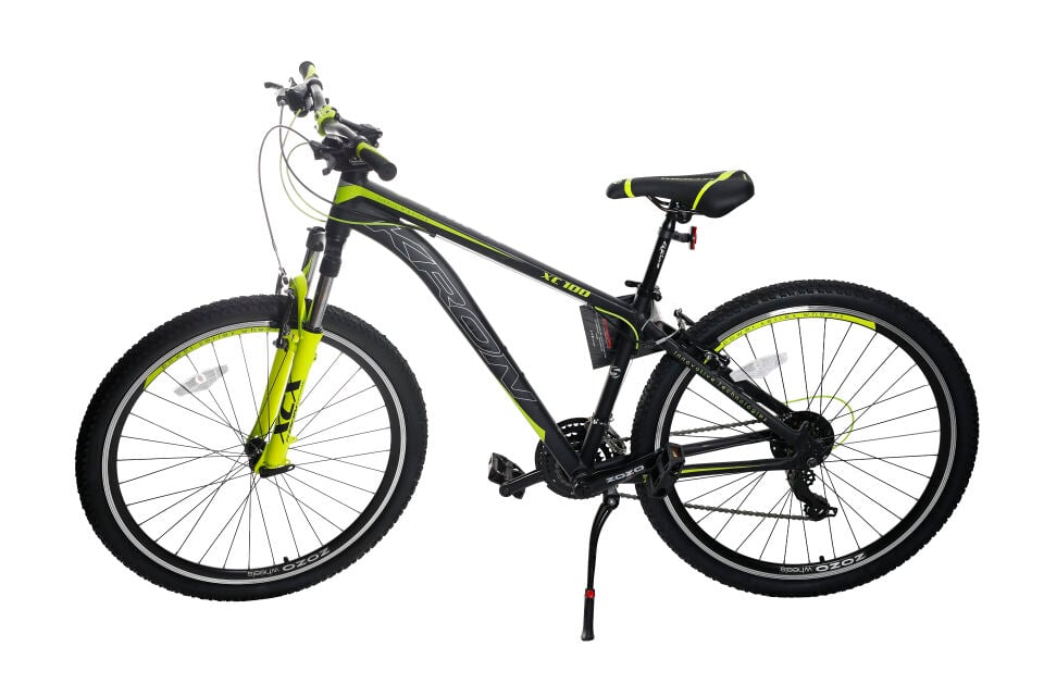 Kron XC 100 27.5 Jant Dağ Bisikleti Siyah Yeşil