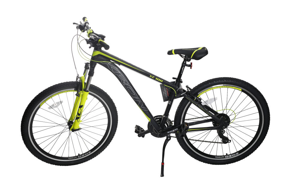 Kron XC 100 27.5 Jant Dağ Bisikleti Siyah Yeşil